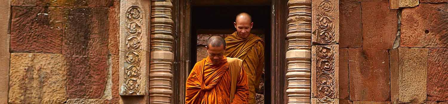 Monaci buddhisti in Thailandia